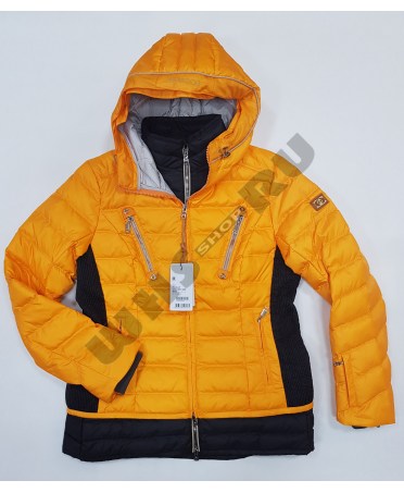 Куртка горнолыжная зимняя женская Bogner 8060 ( голубая )