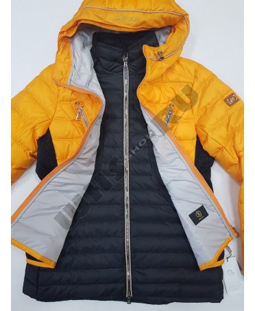 Куртка горнолыжная зимняя женская Bogner 8060 ( голубая )