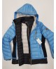 Куртка горнолыжная зимняя женская Bogner 8060 ( голубая )