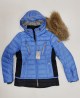 Куртка горнолыжная зимняя женская Bogner 8060 ( голубая )