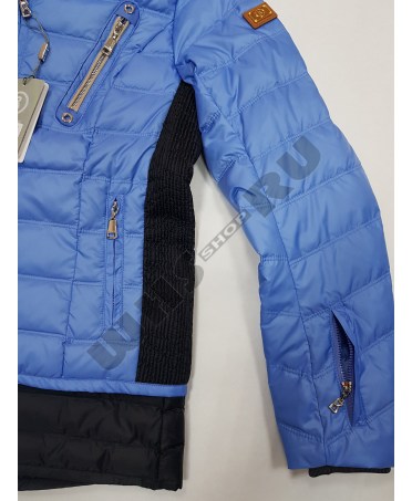 Куртка горнолыжная зимняя женская Bogner 8060 ( голубая )
