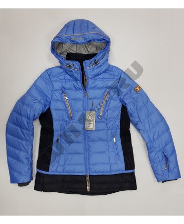 Куртка горнолыжная зимняя женская Bogner 8060 ( голубая )