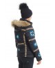 Горнолыжная женская куртка женская Bogner 75029 красная  -35*