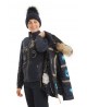 Горнолыжная женская куртка женская Bogner 75029 красная  -35*