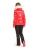 Горнолыжная женская куртка женская Bogner 75029 красная  -35*