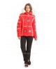 Горнолыжная женская куртка женская Bogner 75029 красная  -35*
