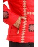 Горнолыжная женская куртка женская Bogner 75029 красная  -35*