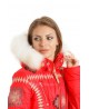 Горнолыжная женская куртка женская Bogner 75029 красная  -35*