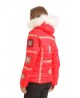 Горнолыжная женская куртка женская Bogner 75029 красная  -35*