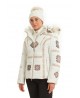 Горнолыжная женская куртка женская Bogner 75029 красная  -35*