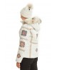 Горнолыжная женская куртка женская Bogner 75029 красная  -35*