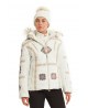Горнолыжная женская куртка женская Bogner 75029 красная  -35*