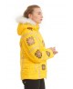 Горнолыжная женская куртка женская Bogner 75029 красная  -35*