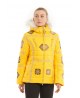 Горнолыжная женская куртка женская Bogner 75029 красная  -35*