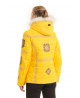Горнолыжная женская куртка женская Bogner 75029 красная  -35*