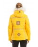 Горнолыжная женская куртка женская Bogner 75029 красная  -35*