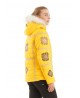 Горнолыжная женская куртка женская Bogner 75029 красная  -35*