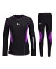 Термобелье женское Under Armour 8882 (черно & сиреневое )