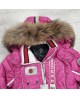 Стильная зимняя горнолыжная женская куртка Bogner 3197 (Телемагента ) -35*
