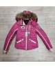 Стильная зимняя горнолыжная женская куртка Bogner 3197 (Телемагента ) -35*