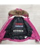 Стильная зимняя горнолыжная женская куртка Bogner 3197 (Телемагента ) -35*