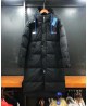 Пальто пуховое молодёжное PUMA 2635 черное на -35С