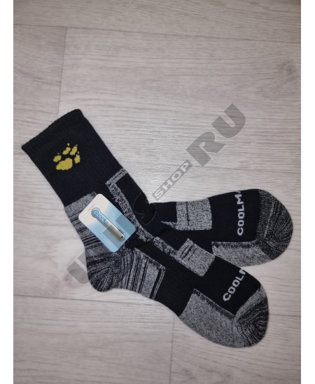 Термоноски мужские  Jack Wolfskin  черные