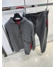 Спортивный мужской костюм HUGO BOSS серый