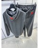 Спортивный мужской костюм HUGO BOSS серый