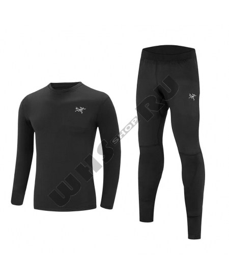 Элитное мужское горнолыжное термобелье Arcteryx PO92287 черный