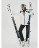 стильная горнолыжная женская костюм  Bogner 3147 -35 °C ( белая)