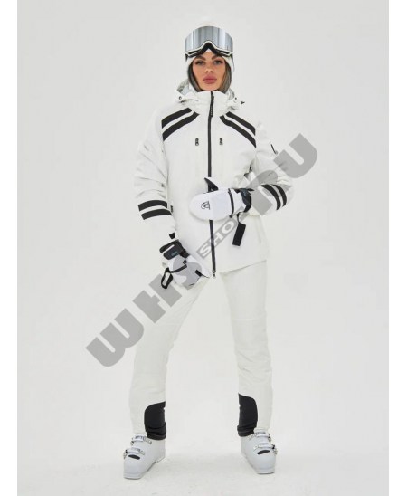 стильная горнолыжная женская костюм  Bogner 3147 -35 °C ( белая)