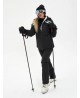 стильная горнолыжная женская костюм  Bogner 3147 -35 °C ( черный )