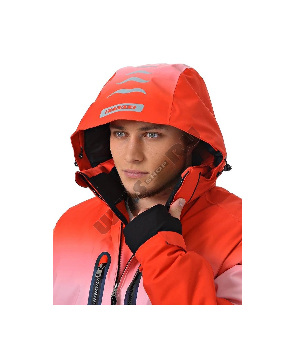 Горнолыжная мужская куртка Bogner 839612 -35* красная
