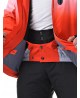 Горнолыжная мужская куртка Bogner 839612 -35* серо синяя
