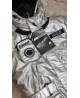 Слитный Детский Комбинезон HXP MH11002-1 серебро