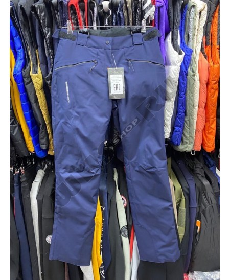 Женские оригинальные зимние горнолыжные брюки WHS 758 синий