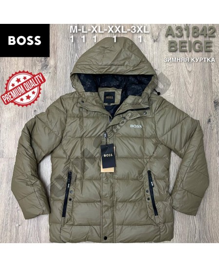Зимняя мужская куртка HUGO BOSS A31842  -35С*