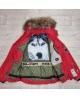 Горнолыжная мужская куртка Bogner волк  -35 °C (красный) 75015