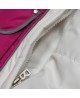 Горнолыжная женская куртка Bogner 3198 -35* Бело - Розовая
