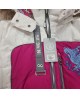 Горнолыжная женская куртка Bogner 3198 -35* Бело - Розовая