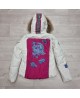 Горнолыжная женская куртка Bogner 3198 -35* Бело - Розовая