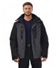 Горнолыжная мужская куртка Bogner 6403  -35* Серо-Черная