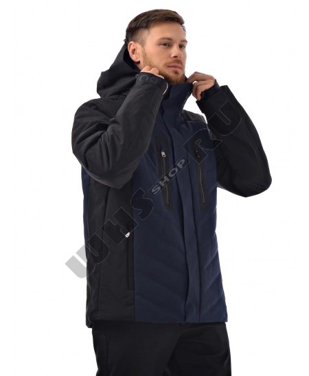 Горнолыжная мужская куртка Bogner 6403  -35* Сине-Черная
