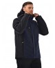 Горнолыжная мужская куртка Bogner 6403  -35* Сине-Черная