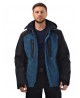 Горнолыжная мужская куртка Bogner 6403  -35* Лазурно-Черная