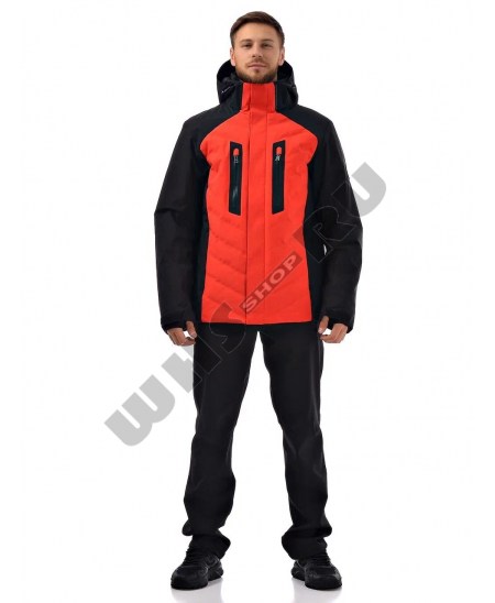 Куртка + Брюки Костюм горнолыжный Bogner 6403  -35* Красно-Черная