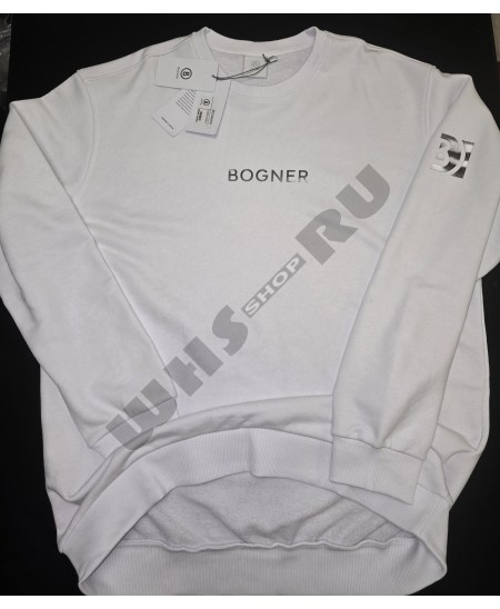 BOGNER мужская толстовка белая